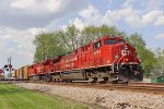 Eastbound manifest 248 with a pair of rebuilt GE Beavers